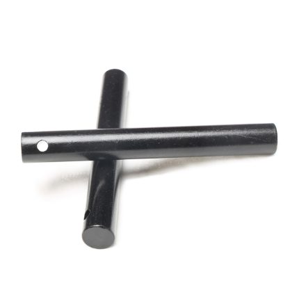 FERROFIRE 1/2" x 4'' Drilled Ferro Rods ,Flint Steel ,Ferrocerium Rod with Lanyard Hole