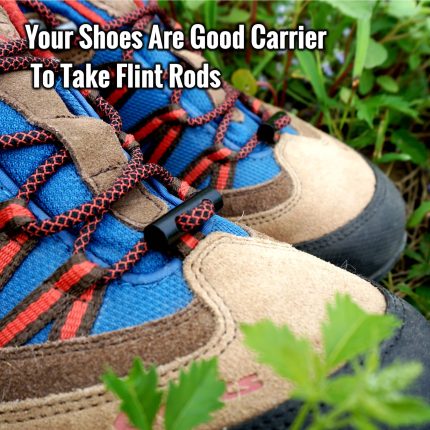 FERROFIRE Drilled Flint Steel Ferrocerium Toggles