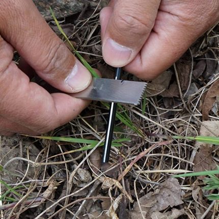 FERROFIRE Mini Smaller Ferro Rods Ferrocerium for Survival Training Teaching Scout