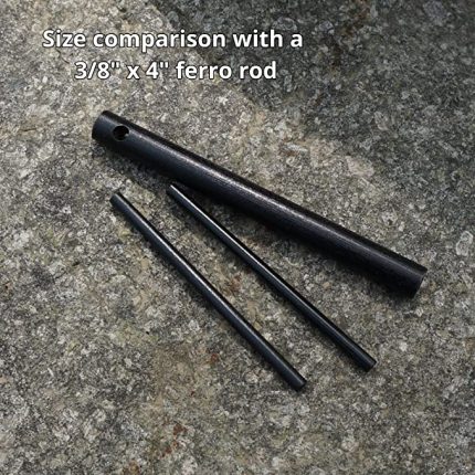 FERROFIRE Mini Smaller Ferro Rods Ferrocerium for Survival Training Teaching Scout