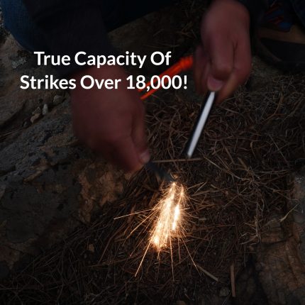 FERROFIRE FS124 ferrocerium rod emergency fire starter