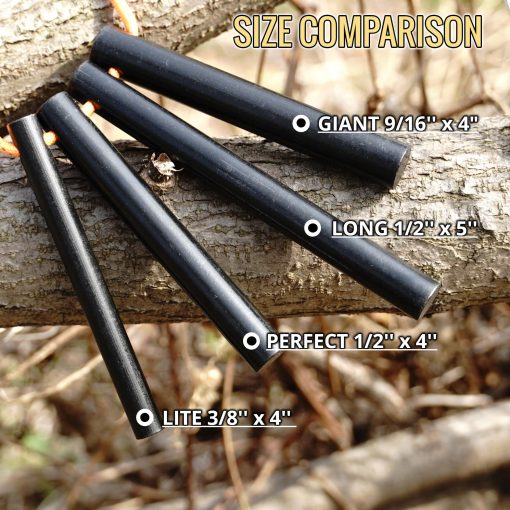 Survival Gear FERROFIRE Mini Small Ferro Rods 5/32 Inch Thick X 3 Inch ...